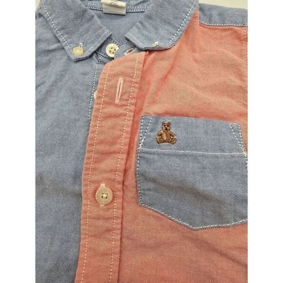 Colorful Baby Gap Toddler Button-Up Shirt Size 3 Years - Picture 6 of 8
